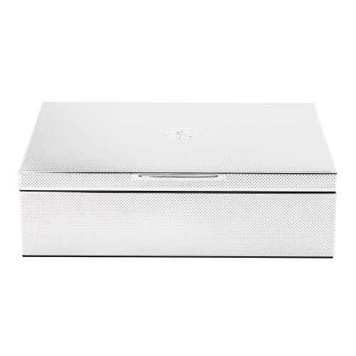 Wolf Silver Watch Jewelry And Legacy Box In Silver