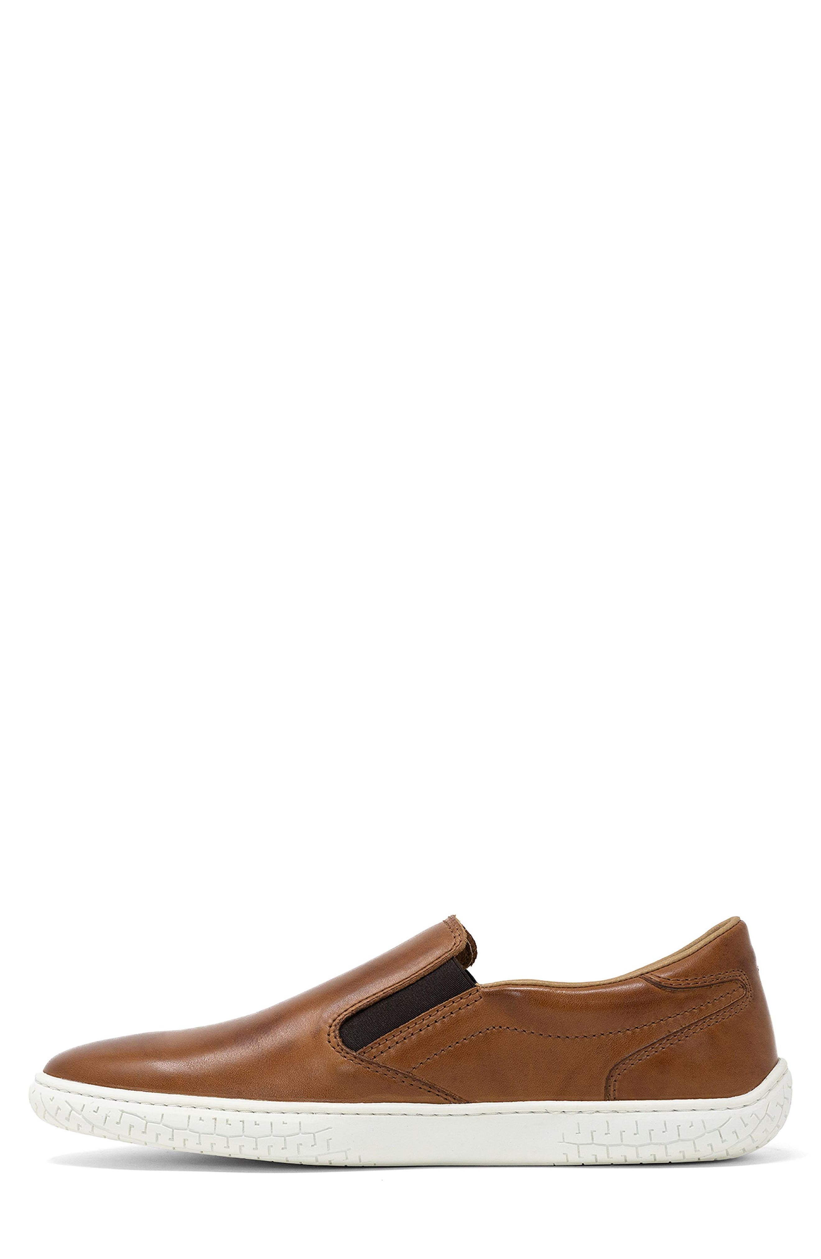 Slipstream Leather Slip On Sneaker, Alternate, color, COGNAC