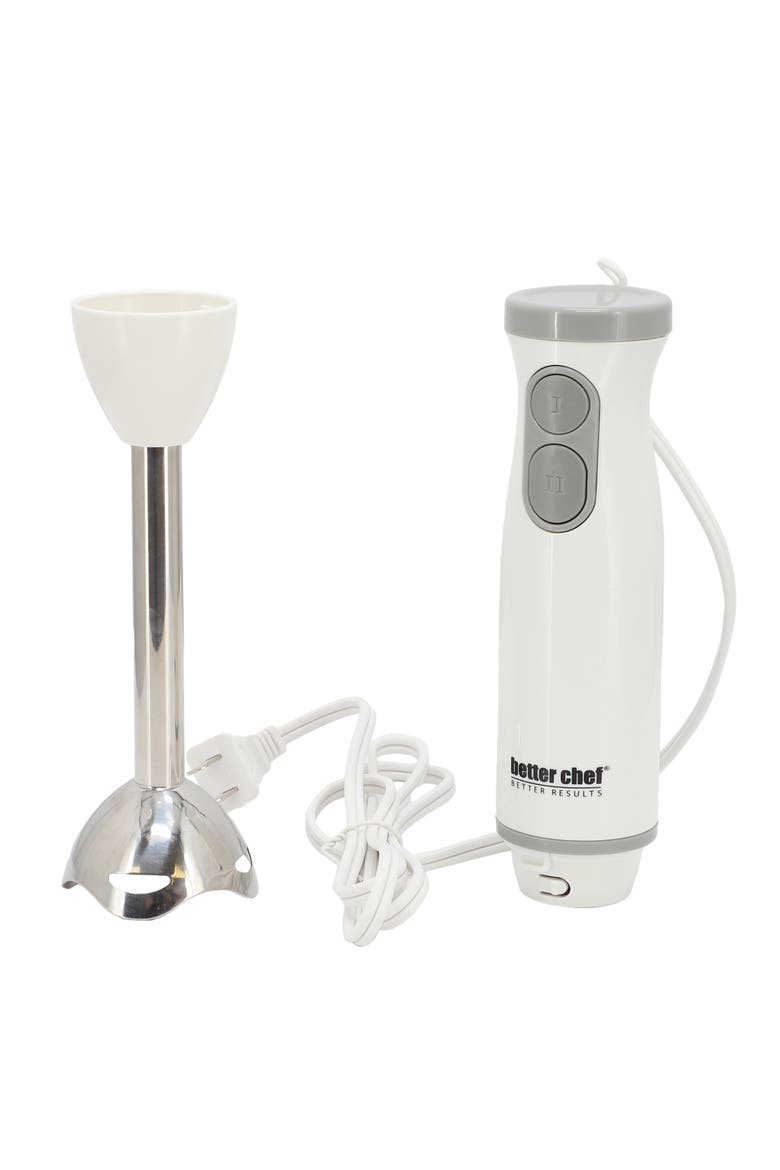 2-Speed 150-Watt Immersion Hand Blender, Alternate, color, White