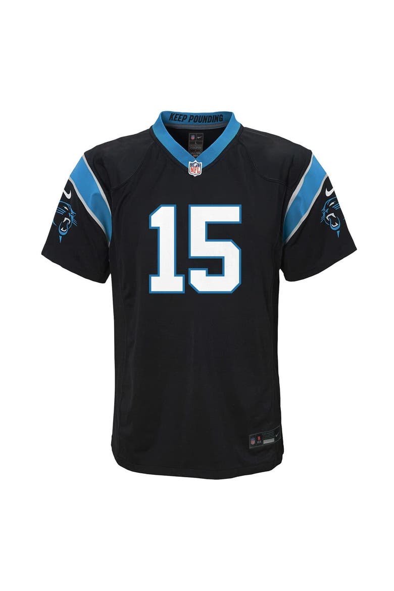 Youth Nike Jimmy Horn Jr. Black Carolina Panthers Team Game Jersey, Alternate, color, Black