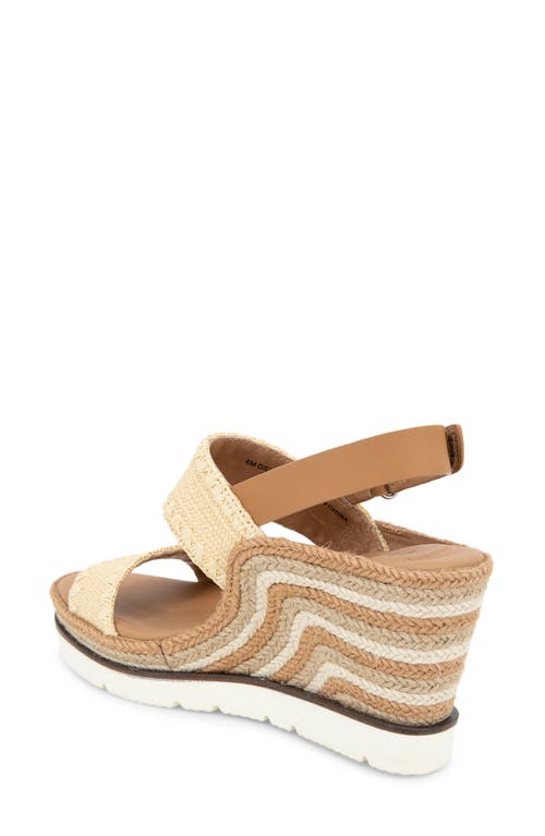 Gentle Souls Evora Wedge Sandal In Multi