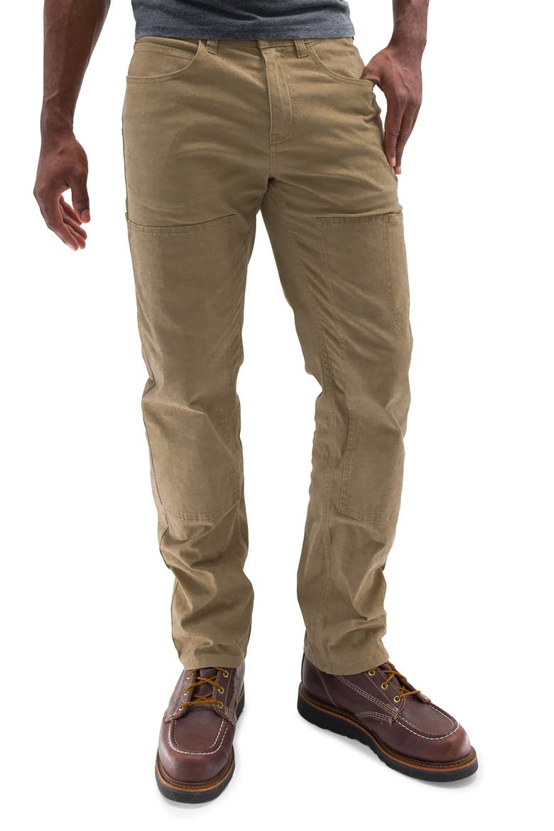 Stretch Cotton Carpenter Pants, Main, color, RUGGED TAN