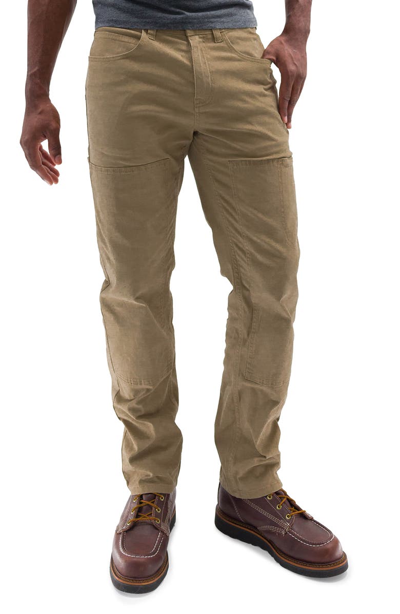 Devil-Dog Dungarees Stretch Cotton Carpenter Pants, Main, color, Rugged Tan