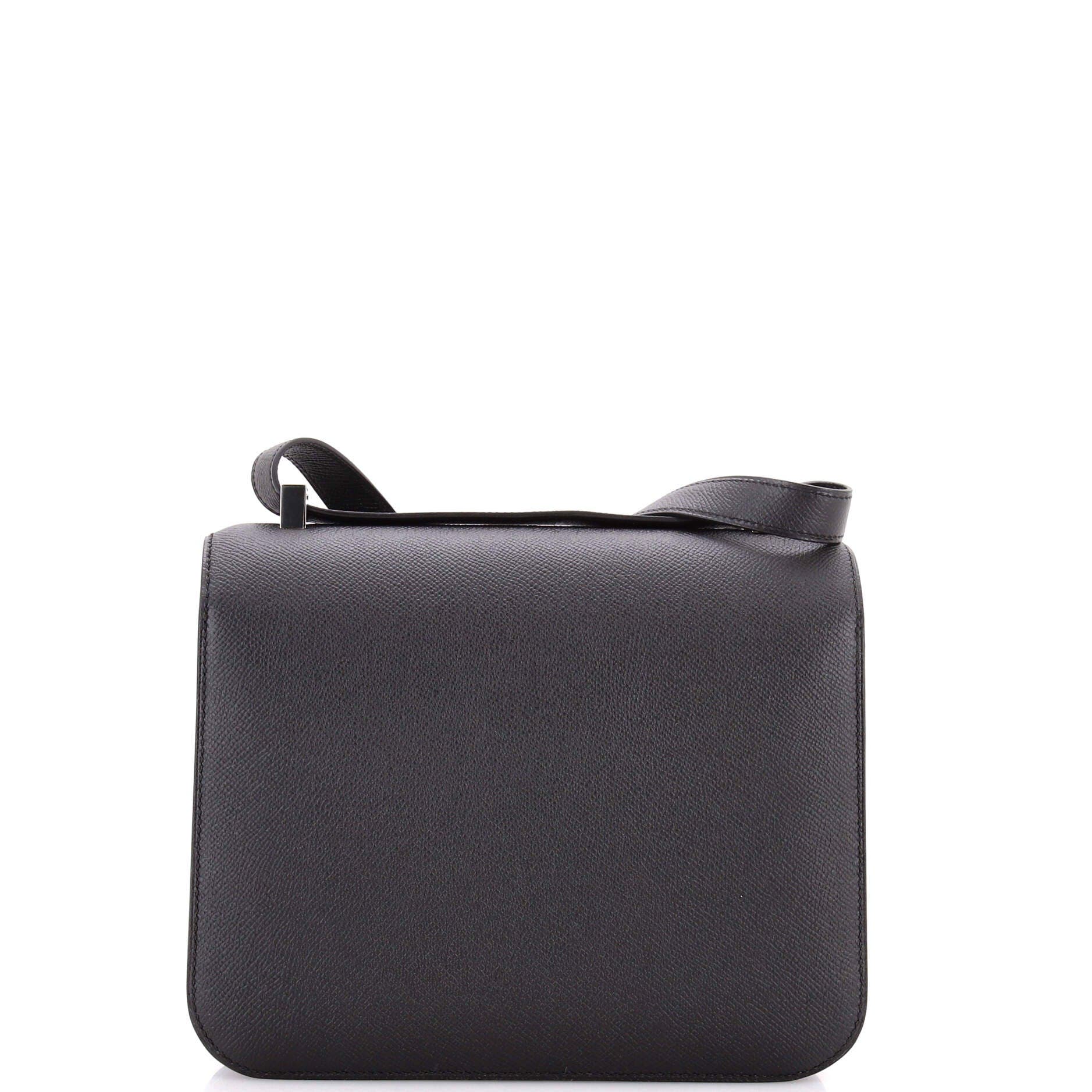 Pre-Owned Hermes Constance Bag Epsom 24, Alternate, color, Noir