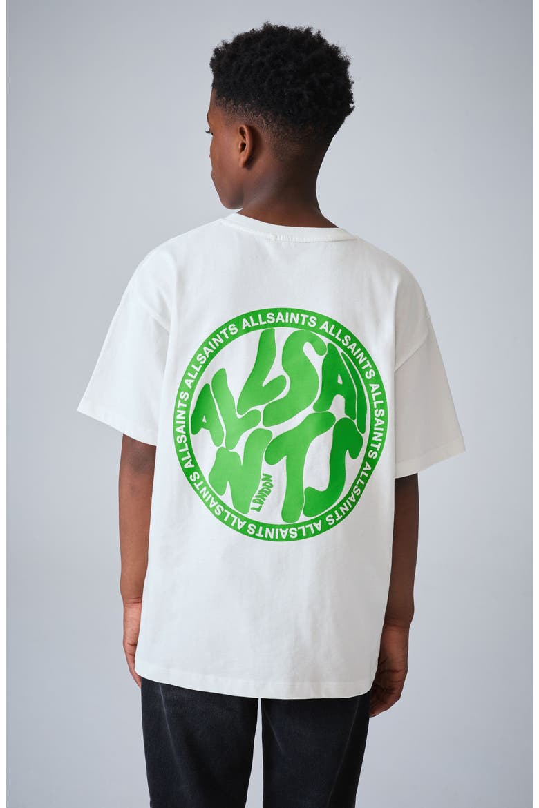 Kids' Distortion Orlando Cotton Graphic T-Shirt, Alternate, color, WHITE