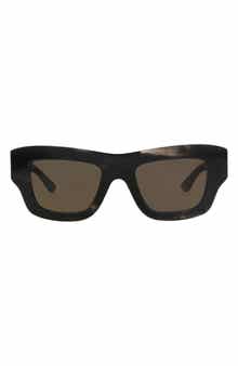 50mm Polarized Square Sunglasses