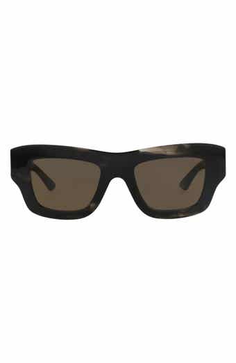 50mm Polarized Square Sunglasses