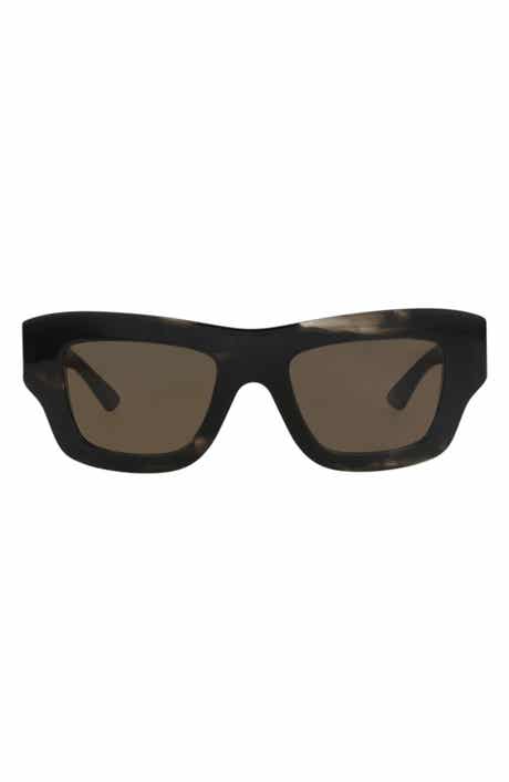 50mm Polarized Square Sunglasses