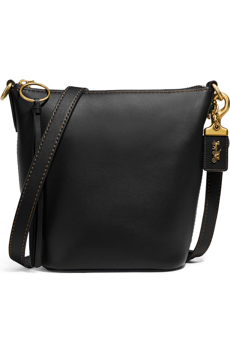 COACH Archival 20 Duffle Leather Shoulder Bag, Main, color,