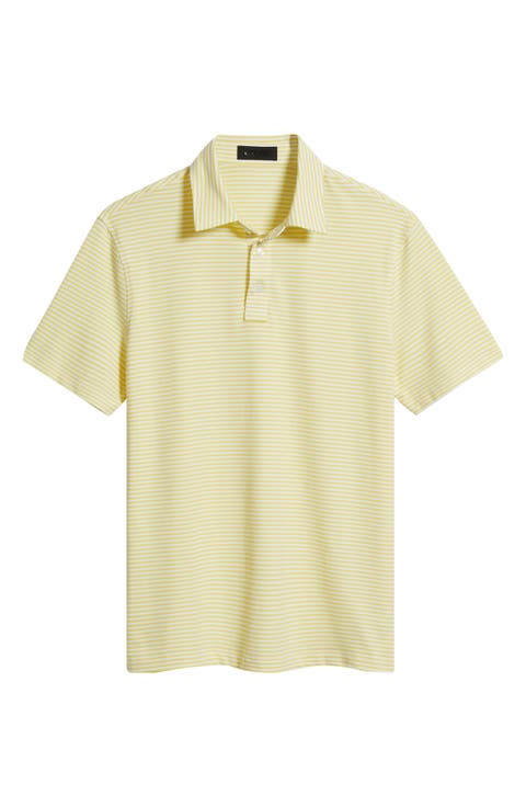 All Play Stripe Performance Golf Polo