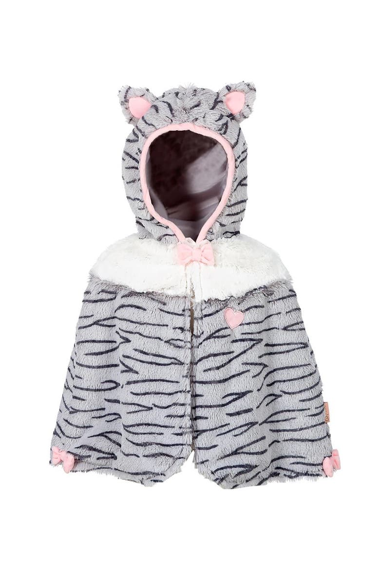 Catia Cat Costume Cape, Alternate, color, Grey