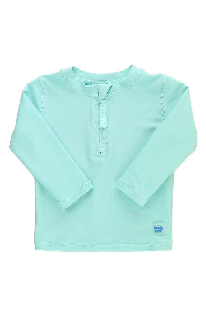 RuggedButts Kids' Long Sleeve Rashguard, Main, color, Blue