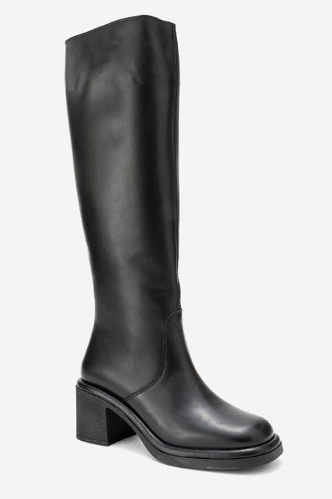 Fros Leather Knee High Boot (Women)