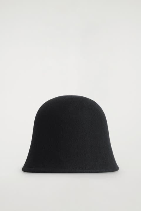 Sculpted Wool Bucket Hat