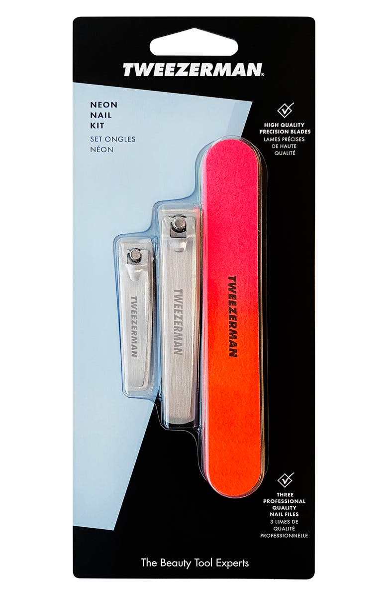 TWEEZERMAN Neon 5-Piece Nail Care Kit, Alternate, color, 