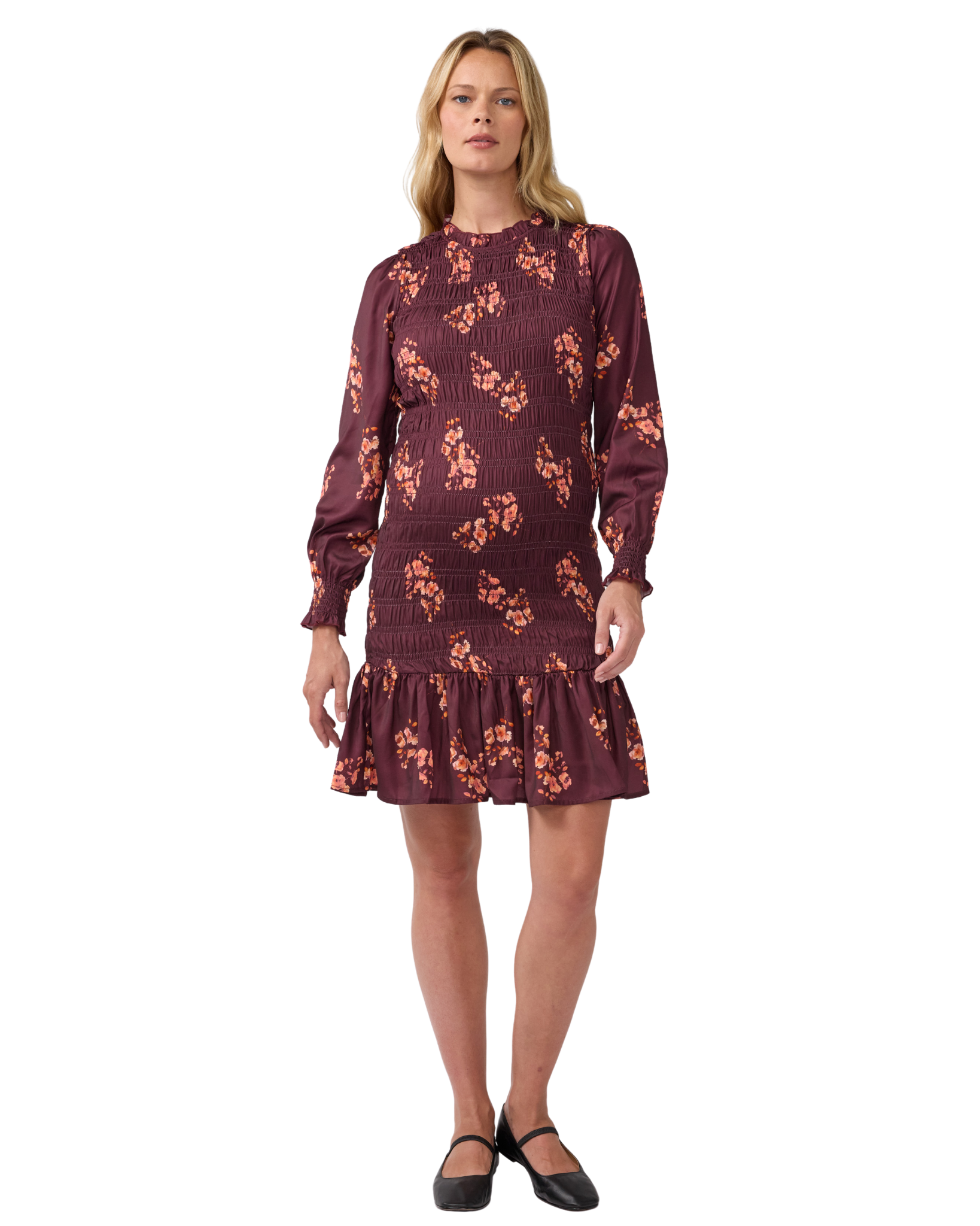 Burgundy Floral