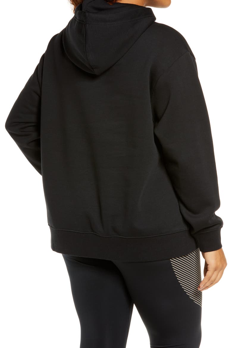 Sportswear Collection Essentials Hoodie, Alternate, color, BLACK/ WHITE