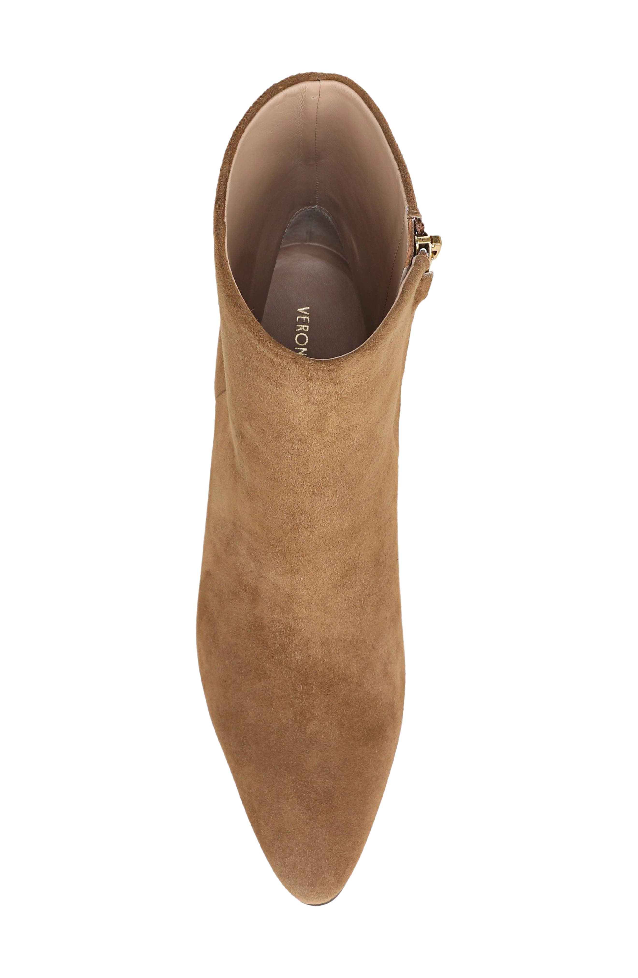 Agnes Bootie, Alternate, color, CHESTNUT SUEDE