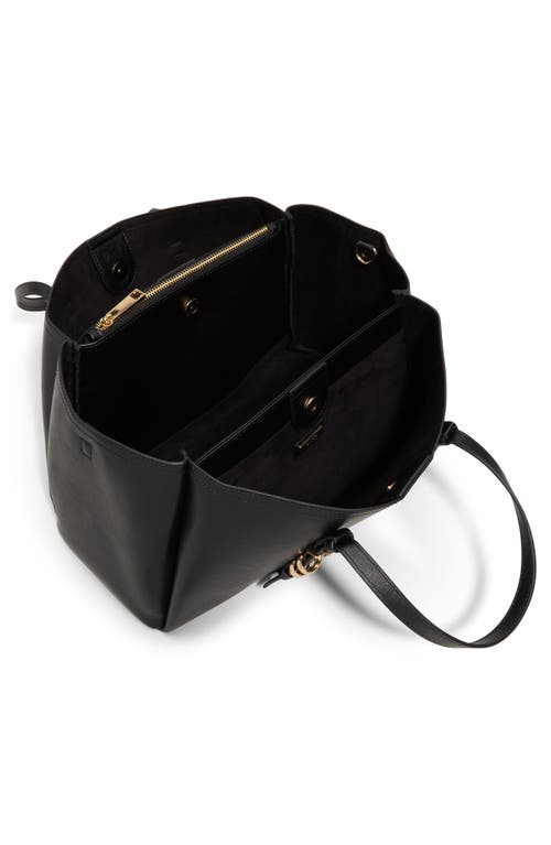 Aldo Meleahh Faux Leather Tote In Black