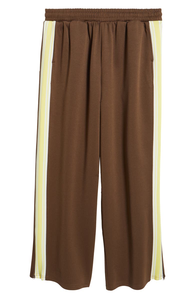 Elwood Gym Class Stripe Track Pants, Alternate, color, Bulldog Brown