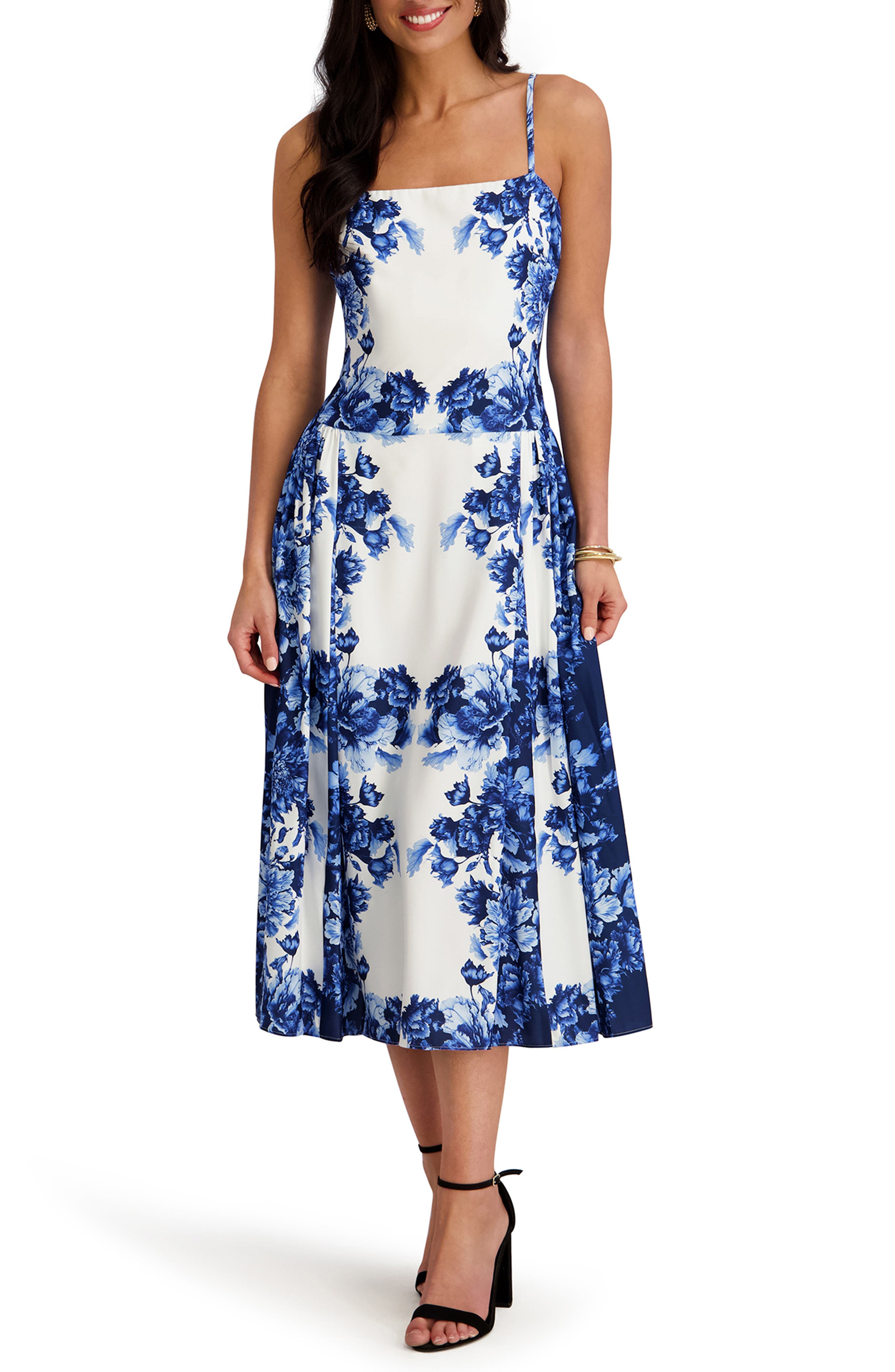 Siena Cassidy Printed Midi Dress