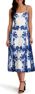 Siena Cassidy Printed Midi Dress