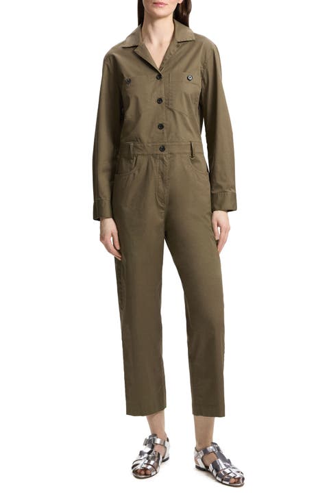 JS Patto Long Sleeve Stretch Cotton Jumpsuit