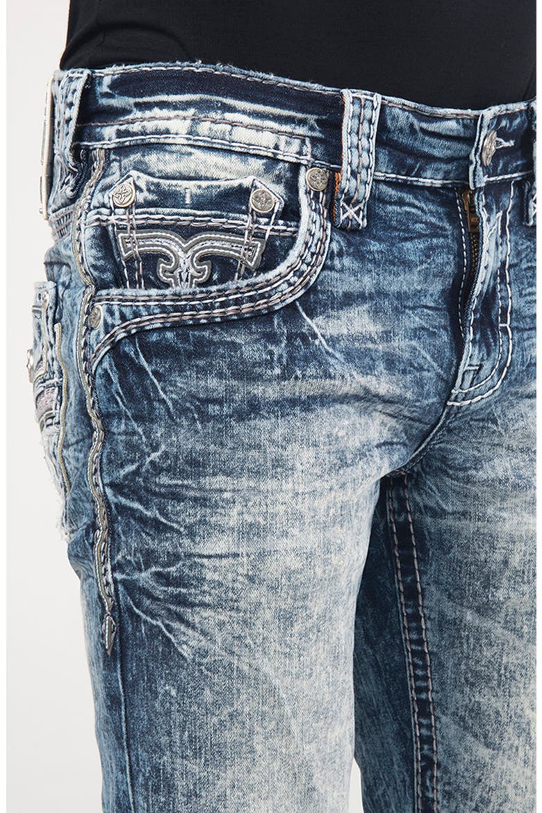 Alternative Straight Leg Stretch Jeans, Alternate, color, TATE