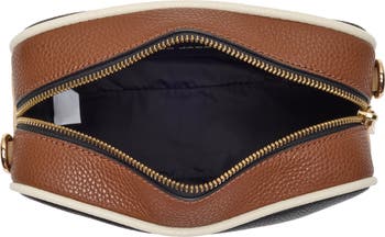 Two Tone Camera Crossbody Bag