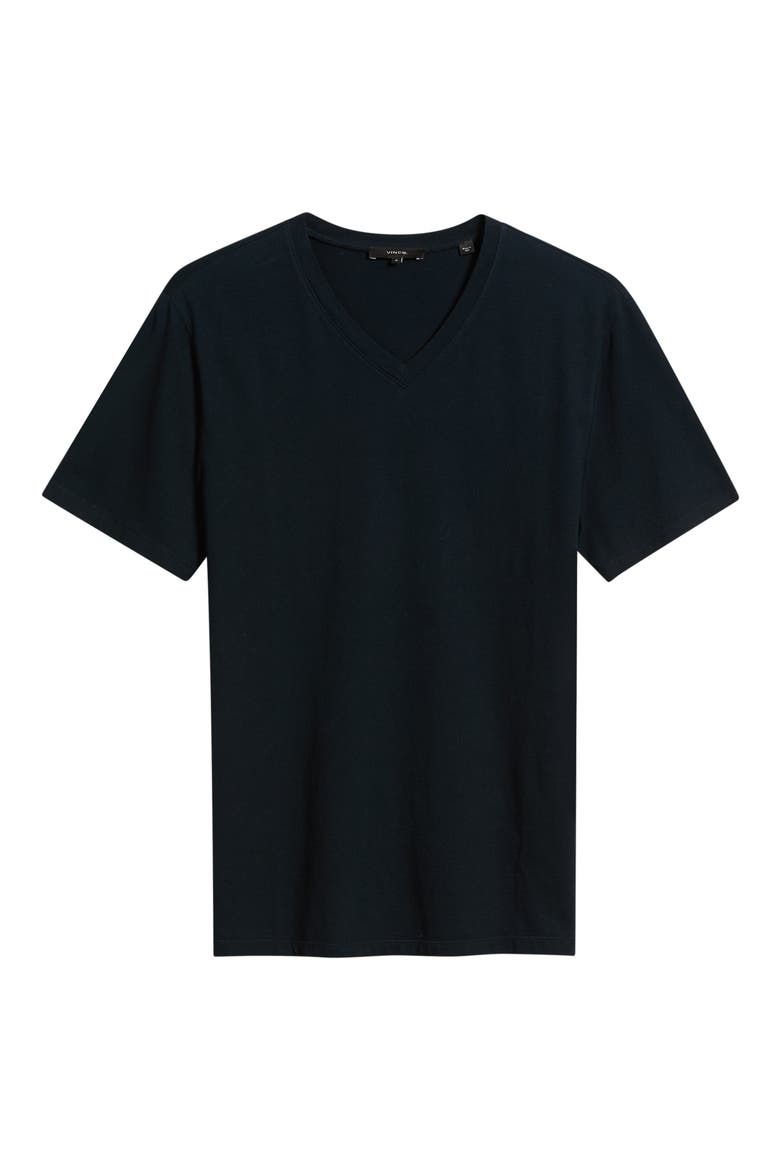 Regular Fit Garment Dyed V-Neck T-Shirt, Alternate, color, WASHED COASTAL