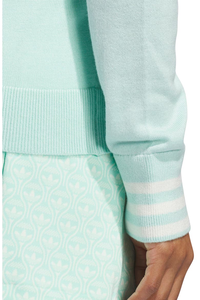 V-Neck Sweater, Alternate, color, CLEAR MINT