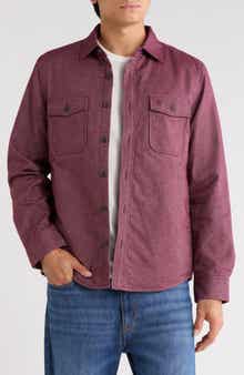 Heathered Shirt Jacket