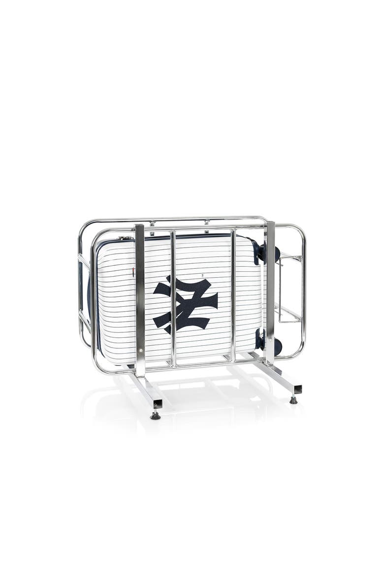 MLB Luggage 21 Inch - New York Yankees, Alternate, color, White