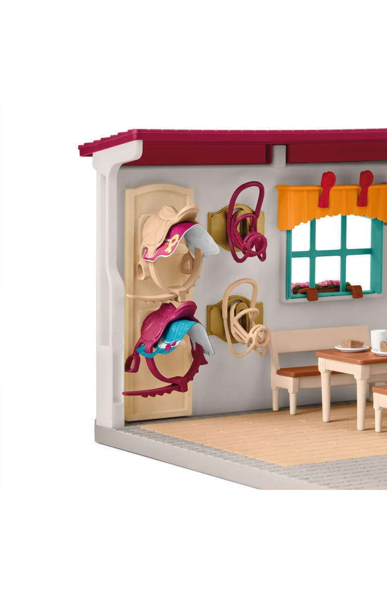 Schleich Horse Club Tack Room Extension 85 Piece Playset, Alternate, color, Multicolored