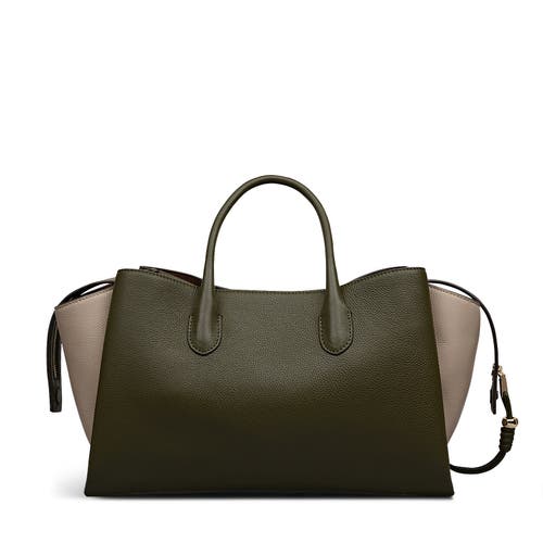 Radley The Romilly Large Ziptop Satchel Bag In Green