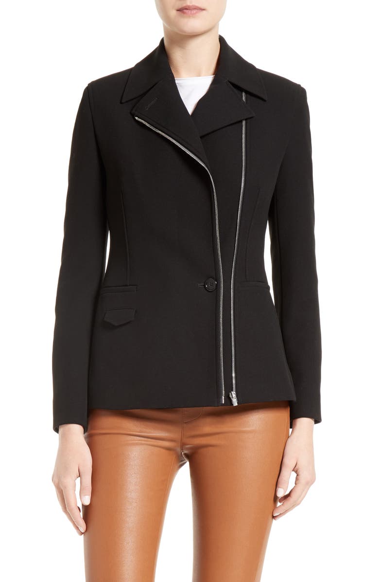 Helmut Lang Technical Stretch Suiting Jacket, Main, color, 