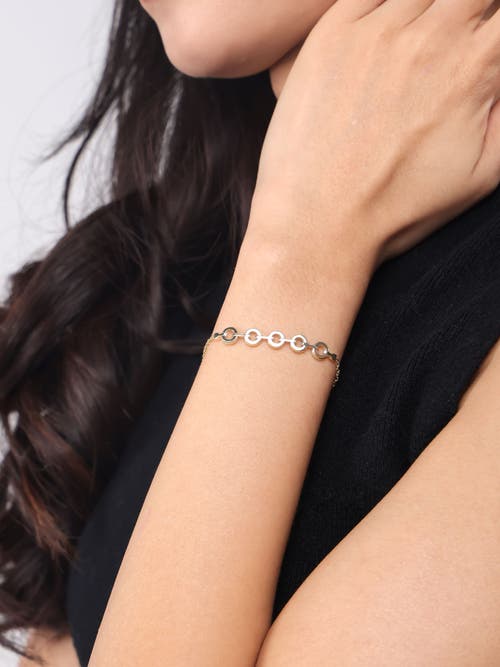 Devata Cable Link Chain Bracelet In Gold