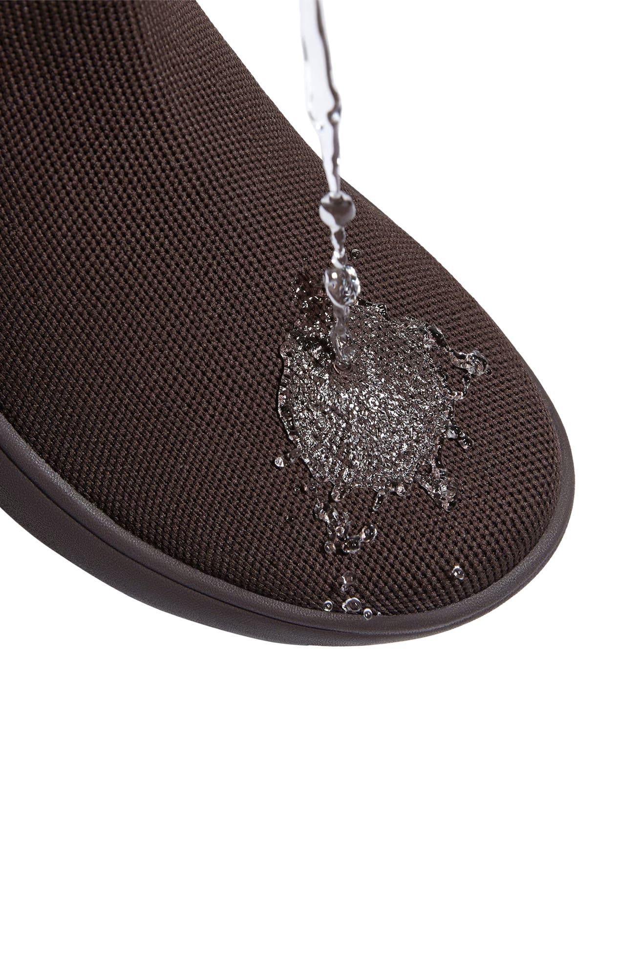 VIVAIA Round-Toe Slip-On Sneaker Boots, Alternate, color, Dark Chocolate