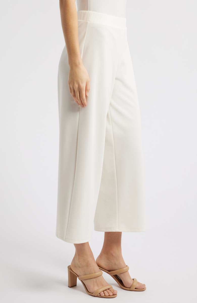 Anne Klein Crop Palazzo Pants, Alternate, color, 