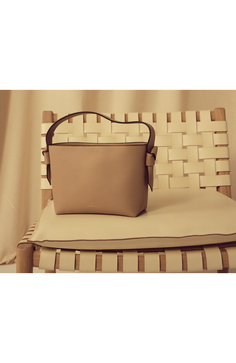 LA PORTEGNA Paulita Crossbody Bag Lightness, Alternate, color, Taupe