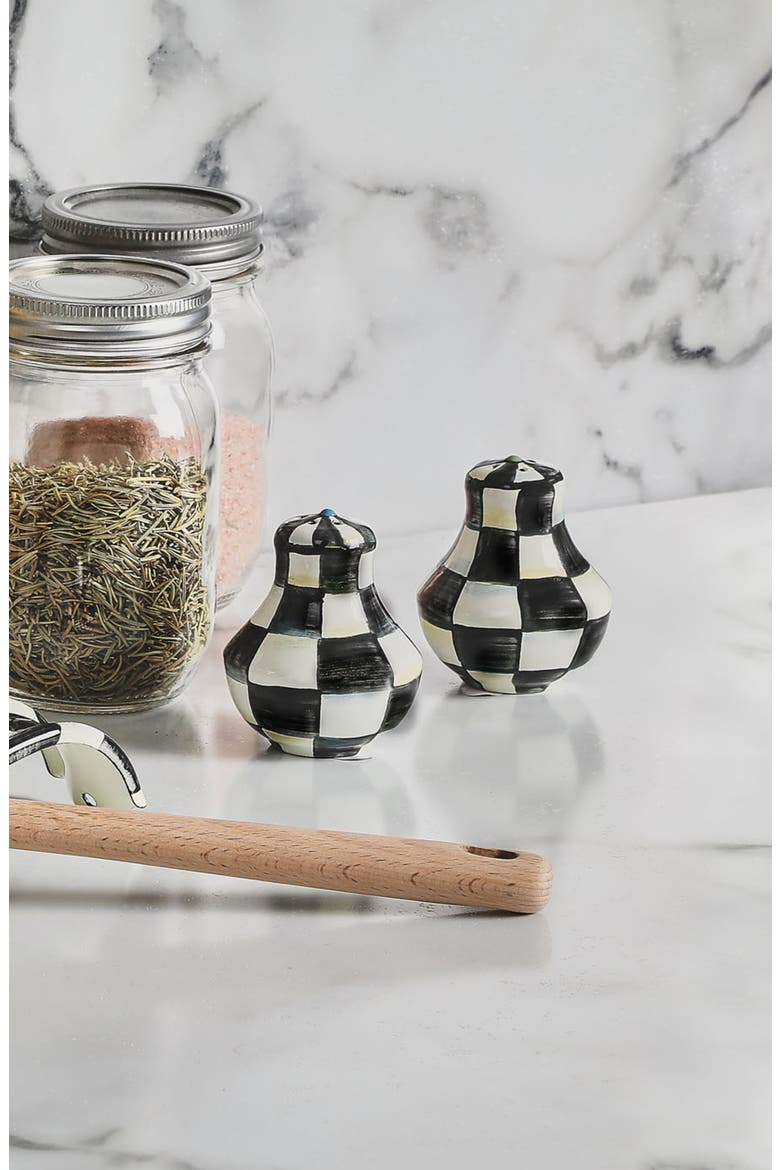 Courtly Check Salt & Pepper Shaker Set, Alternate, color, COURTLY