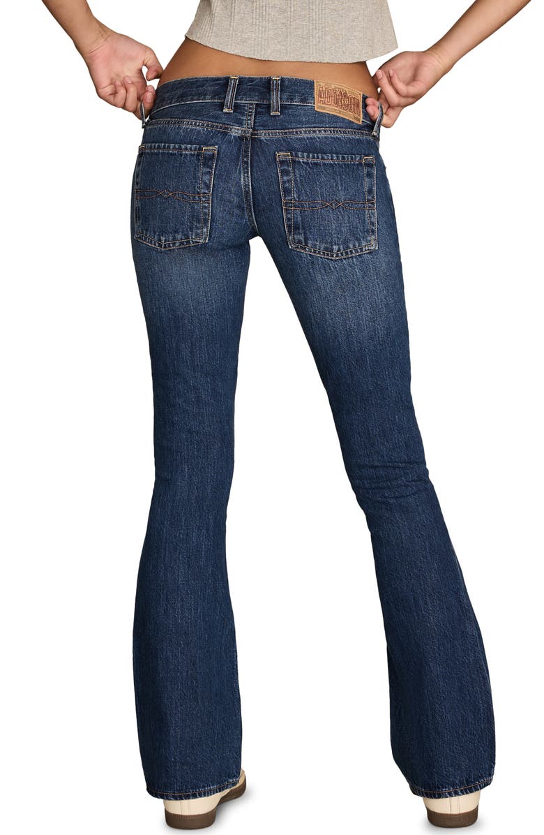 Lucky Brand Addison Ultra Low Rise Flare Jeans, Alternate, color, Hidden