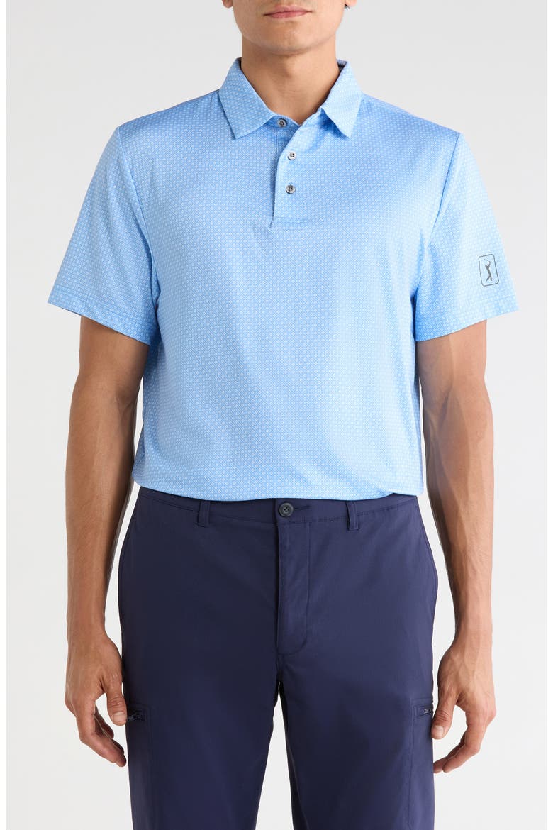 Geometric Argyle Polo, Main, color, TOP O THE MORNING