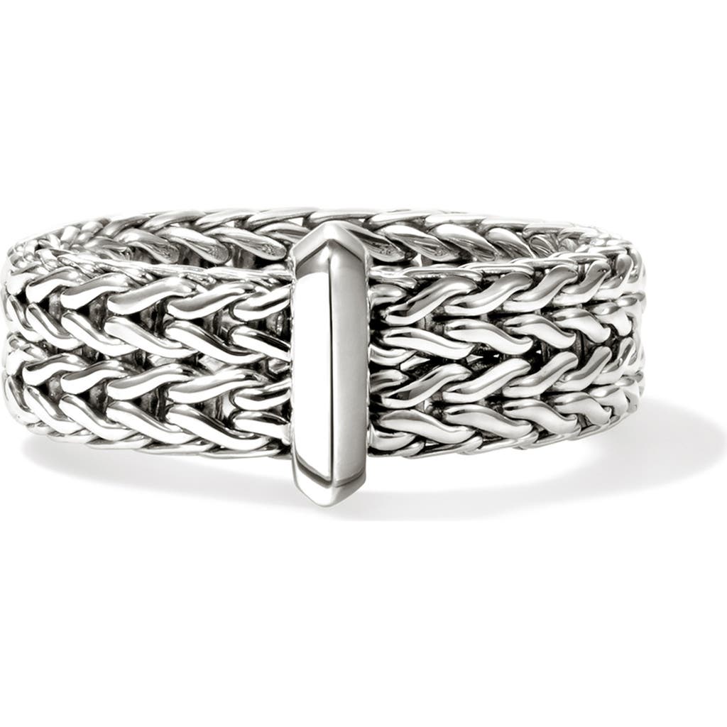 John Hardy Icon Link Ring In Metallic