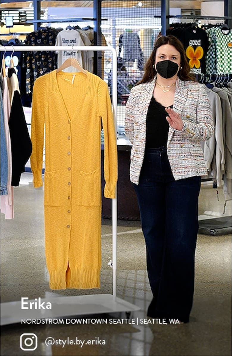 It's Alright Cotton Cardigan Duster, sales video thumbnail