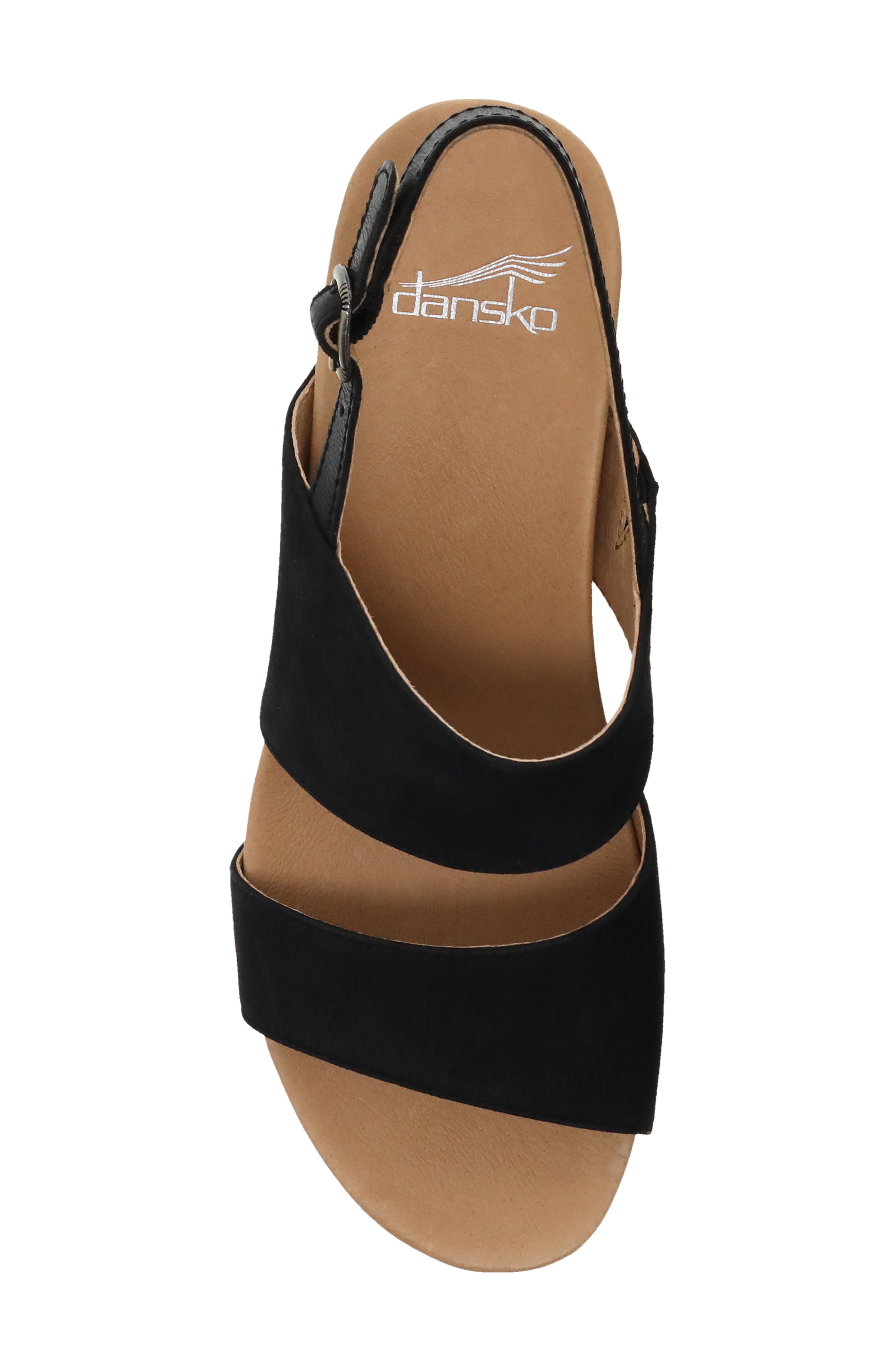 Dansko Tamia Cutout Wedge Sandal, Alternate, color, 