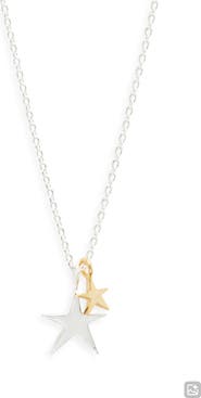 Estella Bartlett Double Star Necklace
