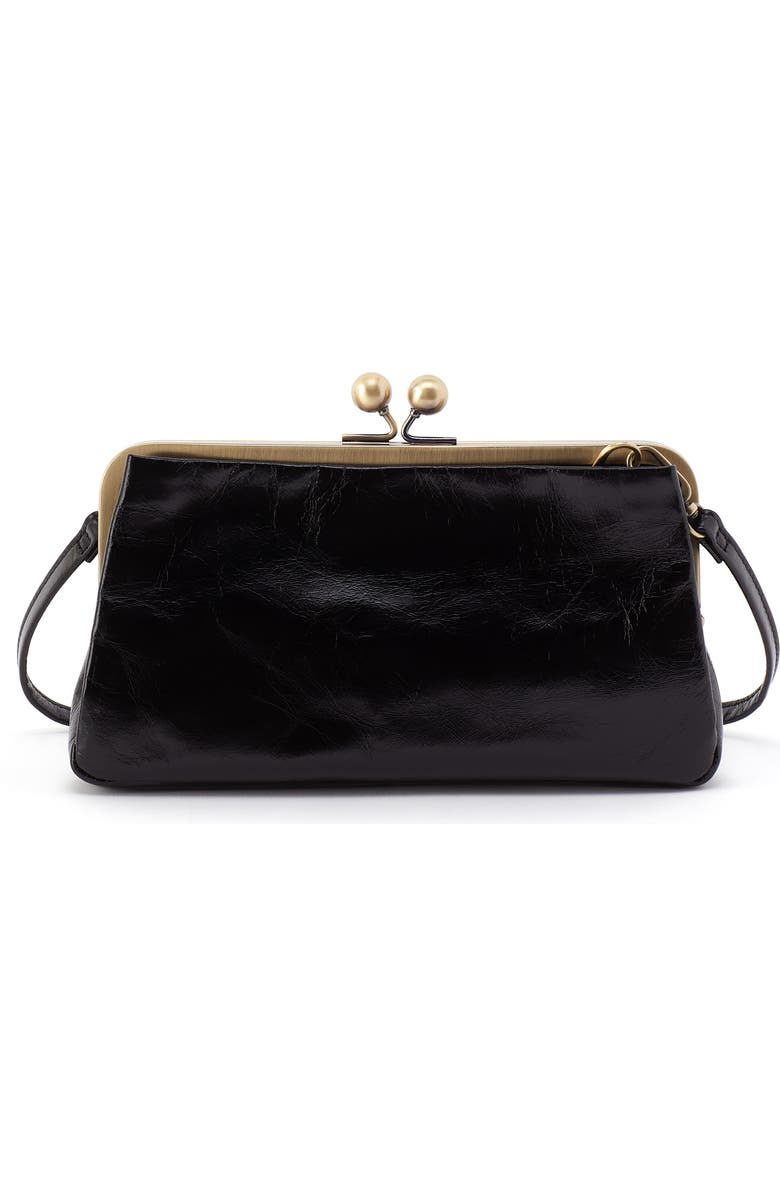 HOBO Lauren Leather Frame Clutch, Alternate, color,