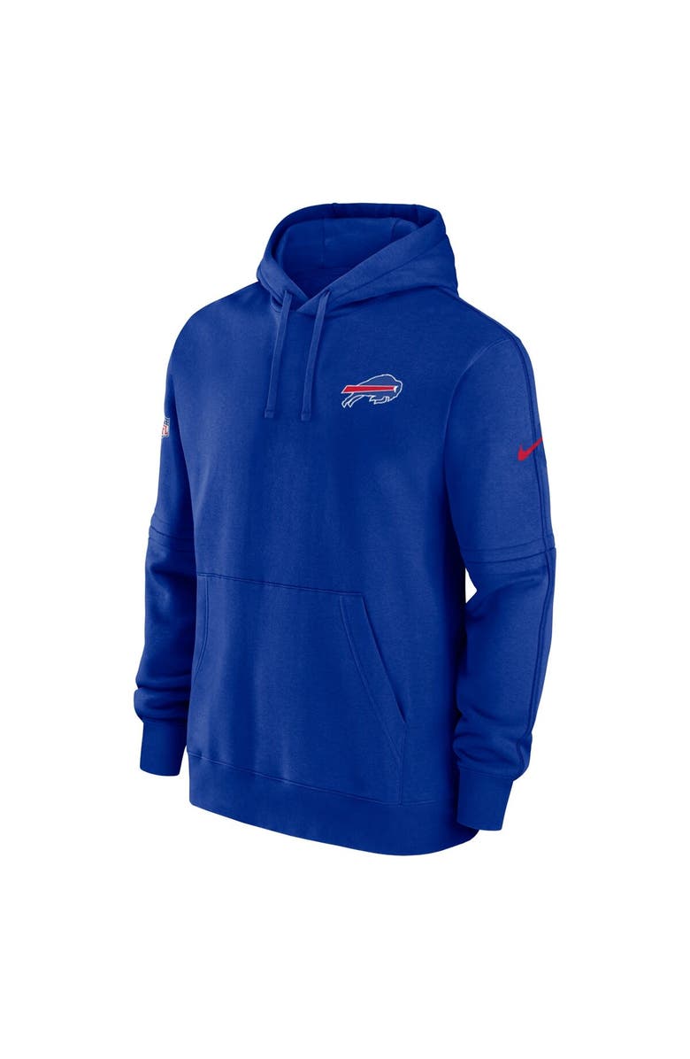 Nike Men's Nike Royal Buffalo Bills Sideline Club Fleece Pullover Hoodie, Alternate, color, 