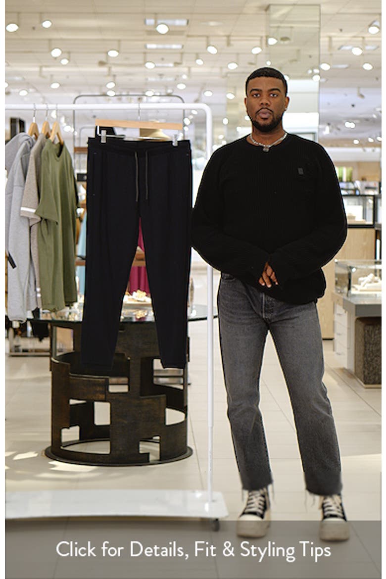 Sideslip Fleece Joggers video